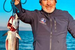 Skipper-mit-Fisch