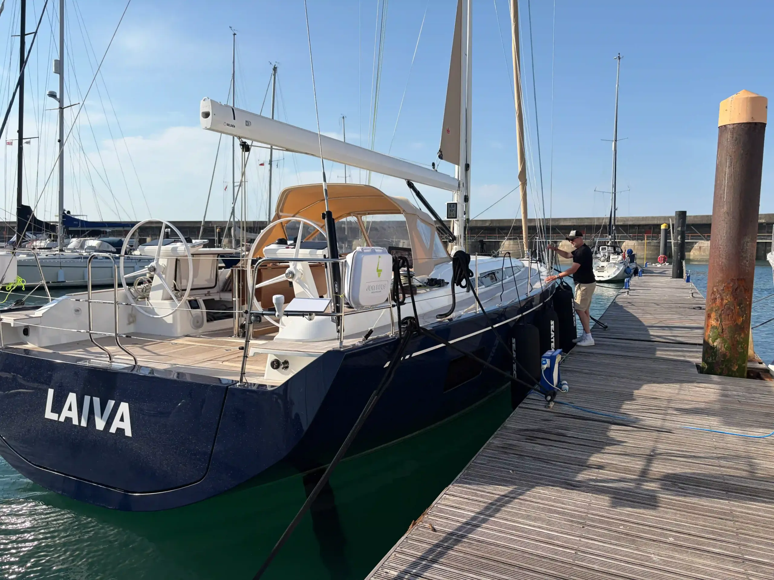 Yacht Swan 48 in Brighton Marina